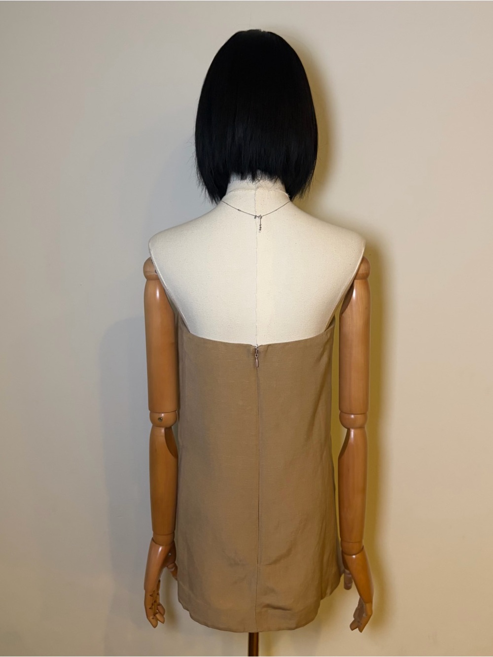 NWT Oak + Fort Strapless Linen Blend Tube Top S - Picture 6 of 9